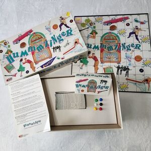 Vintage Hummmzinger Board Game 90s Singing‎ Humming Songs Name That Tune Music